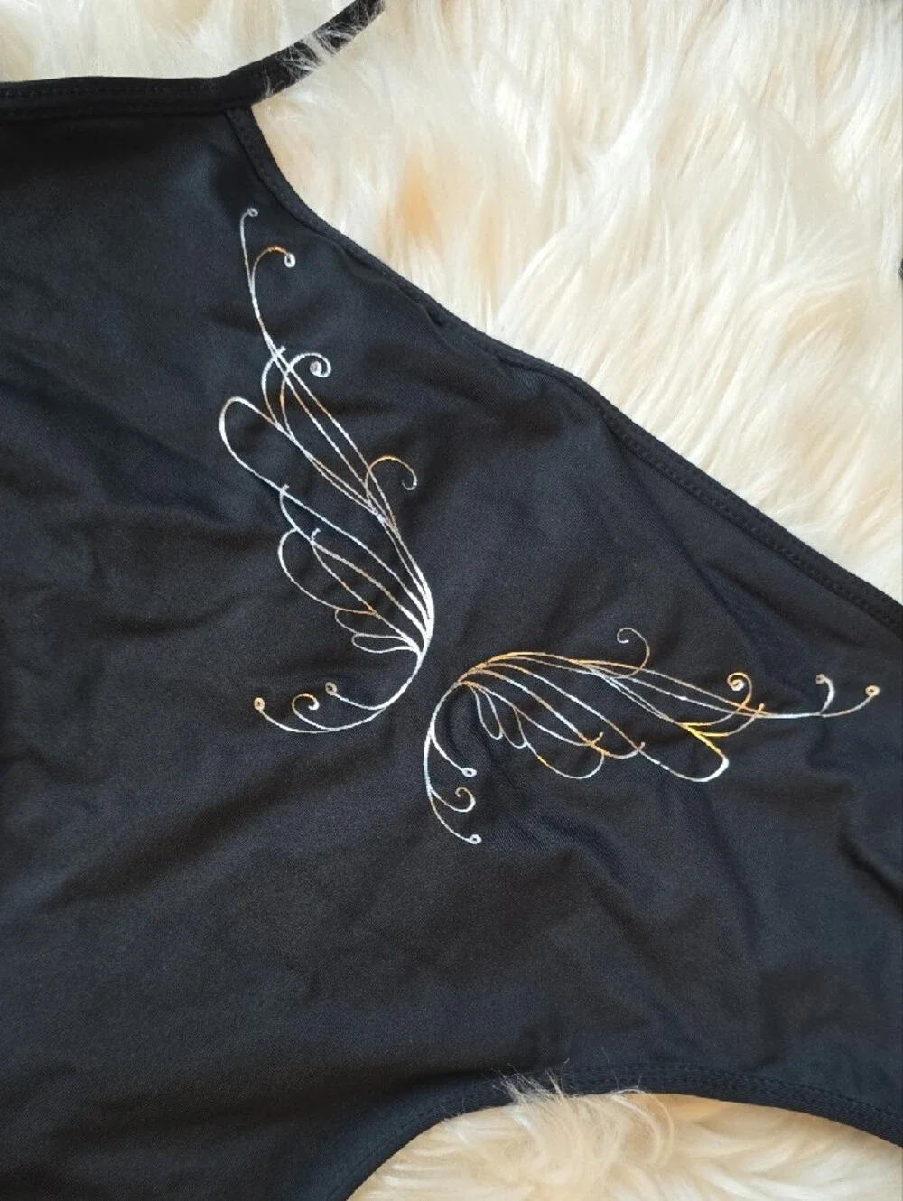 Victoria's Secret x Frankie's Bikinis Black One-Piece Swimsuit SIZE S